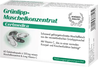 GREEN LIP MUSSEL CONCENTRATE capsules UK