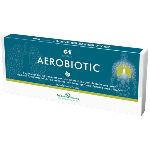 GSE Aerobiotic disposable amp for nebulizer inhaler solution