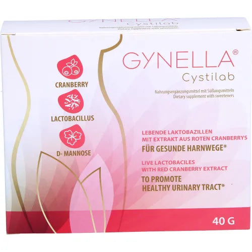 GYNELLA Cystilab urinary tract and the immune system Sachets 10 x 4 g