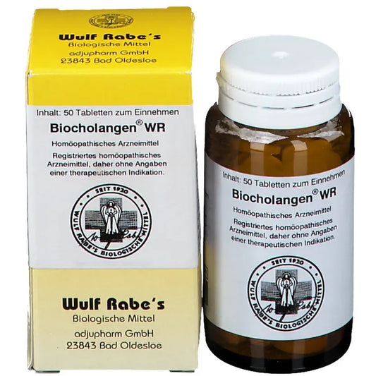 Gallbladder and liver diseases, BIOCHOLANGEN WR Tablets