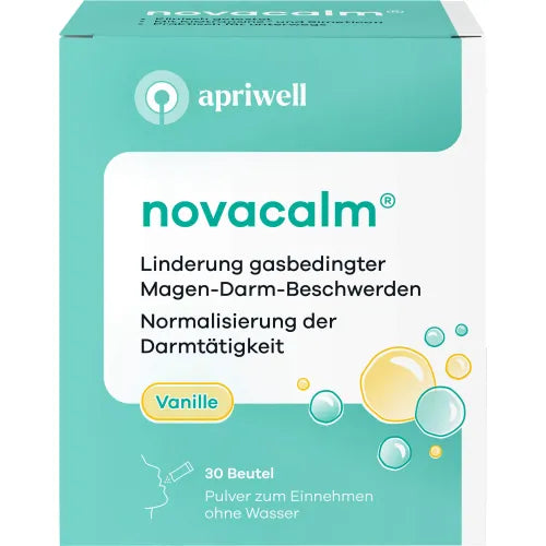 Gas relief, Novacalm vanilla sachets