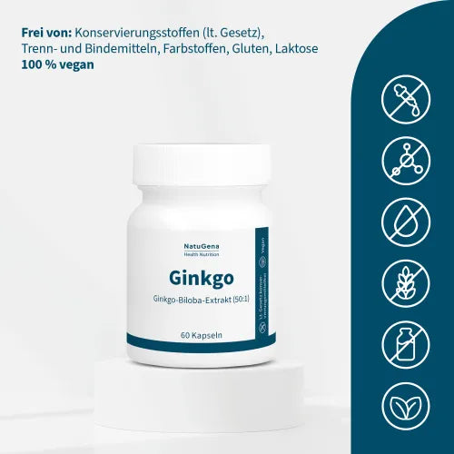 Ginkgo Biloba Extract (50:1), GINKGO CAPSULES