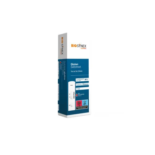 Gluten and celiac disease self-test, 10-minute blood test, 1 unit