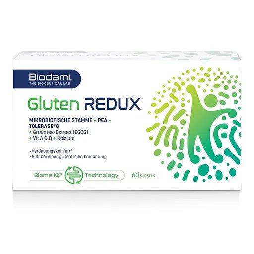 Gluten intolerance, GLUTEN REDUX intestinal bacteria culture + enzyme ...