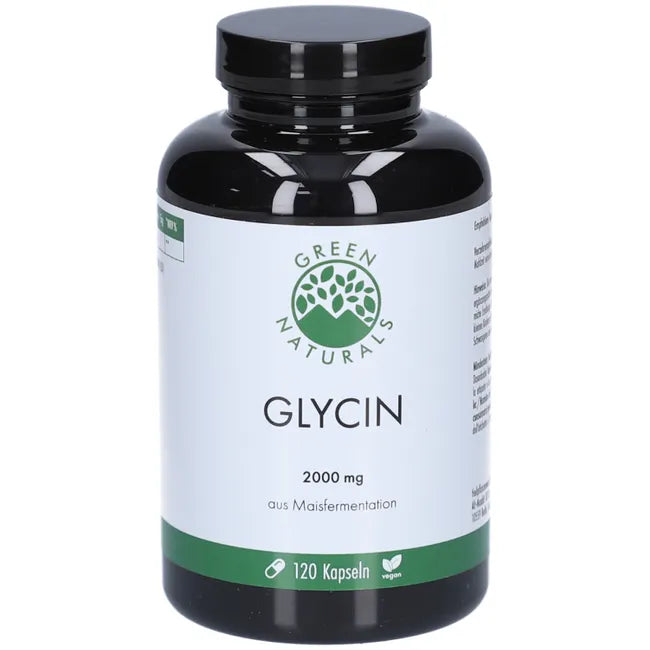 Glycine 2000 mg Capsules, vegan, 120 count