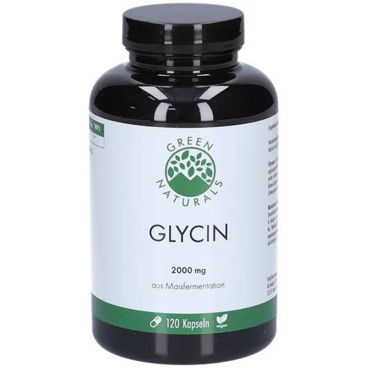 Glycine 2000 mg Capsules, vegan, 120 count