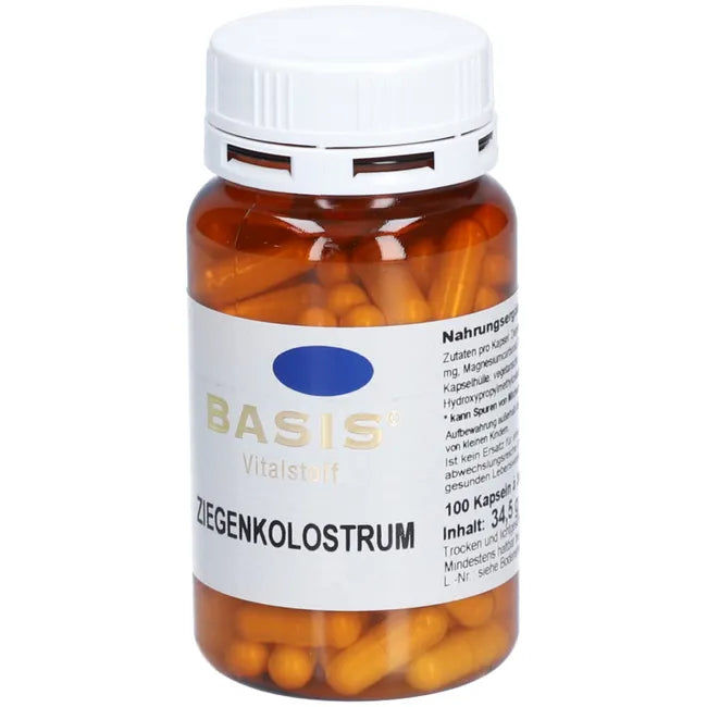 Goat colostrum capsules, 100 pieces