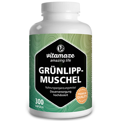 Green-lipped mussel 500 mg high-dose capsules