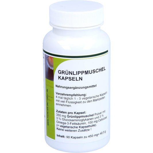 Green lipped mussel capsules