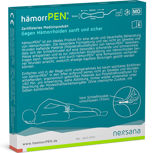 HÄMORRPEN 1pc haemorrPEN ® permanent treatment of haemorrhoids