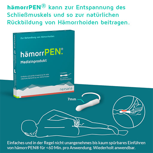HÄMORRPEN 1pc haemorrPEN ® permanent treatment of haemorrhoids