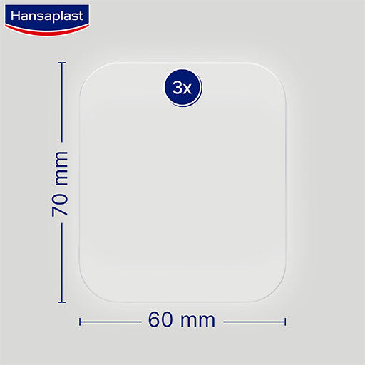 HANSAPLAST Second Skin Protective Plaster, Large