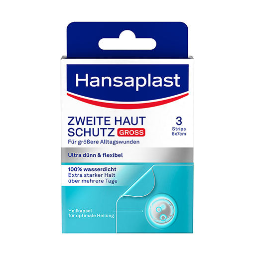 HANSAPLAST Second Skin Protective Plaster, Large