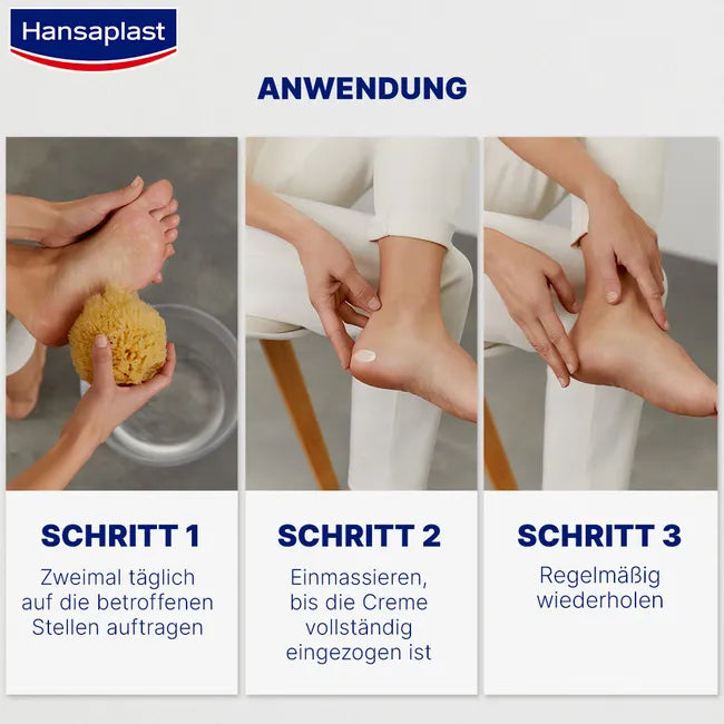 HANSAPLAST foot cream 10% urea 100 ml
