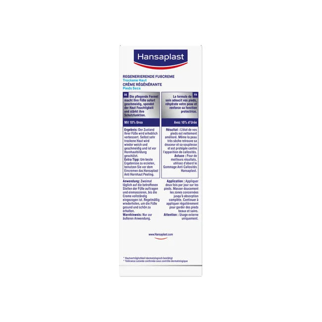 HANSAPLAST foot cream 10% urea 100 ml