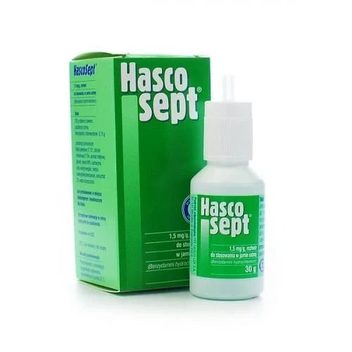 HASCOSEPT atomizer 30ml inflammation of the gums, gum disease, periodontal disease