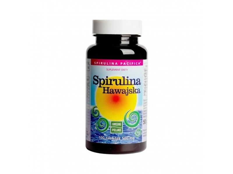 HAWAIIAN Spirulina 500 mg tablets 0.5g 100ta