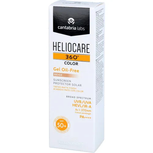 sunscreen HELIOCARE 360° Color Gel oil-free beige