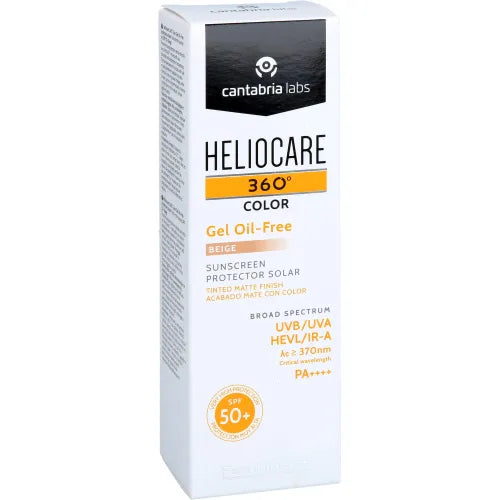 sunscreen HELIOCARE 360° Color Gel oil-free beige