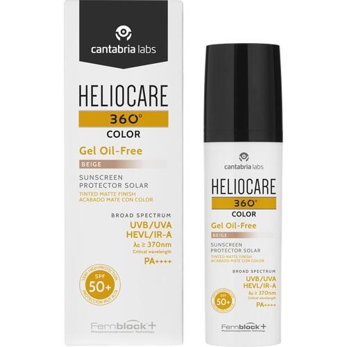 sunscreen HELIOCARE 360° Color Gel oil-free beige