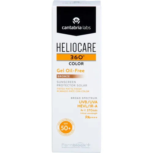HELIOCARE Sunscreen 360° Color Gel oil-free bronze
