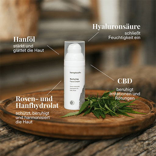 HEMPTOUCH CBD nourishing face cream