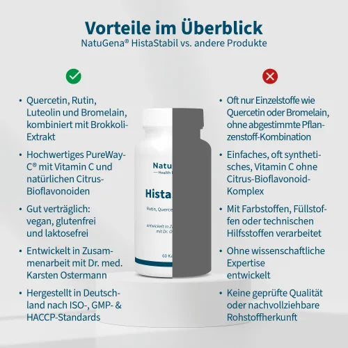 HISTASTABIL Rutin Quercetin Bromelain vegan - 4