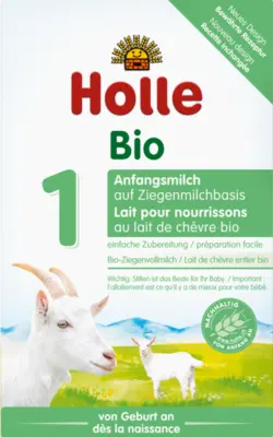 HOLLE Organic Initial Milk 1 based on goat's milk UK