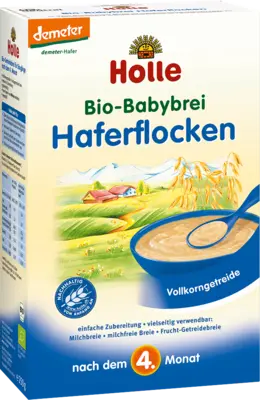 HOLLE organic baby porridge oatmeal UK
