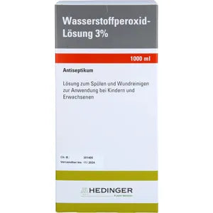 HYDROGEN PEROXIDE SOLUTION 3% Standard Approval (replacement delivery if necessary, see article note below)