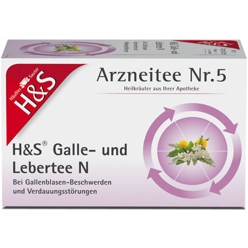 H&S gallbladder and liver tea N filter bags