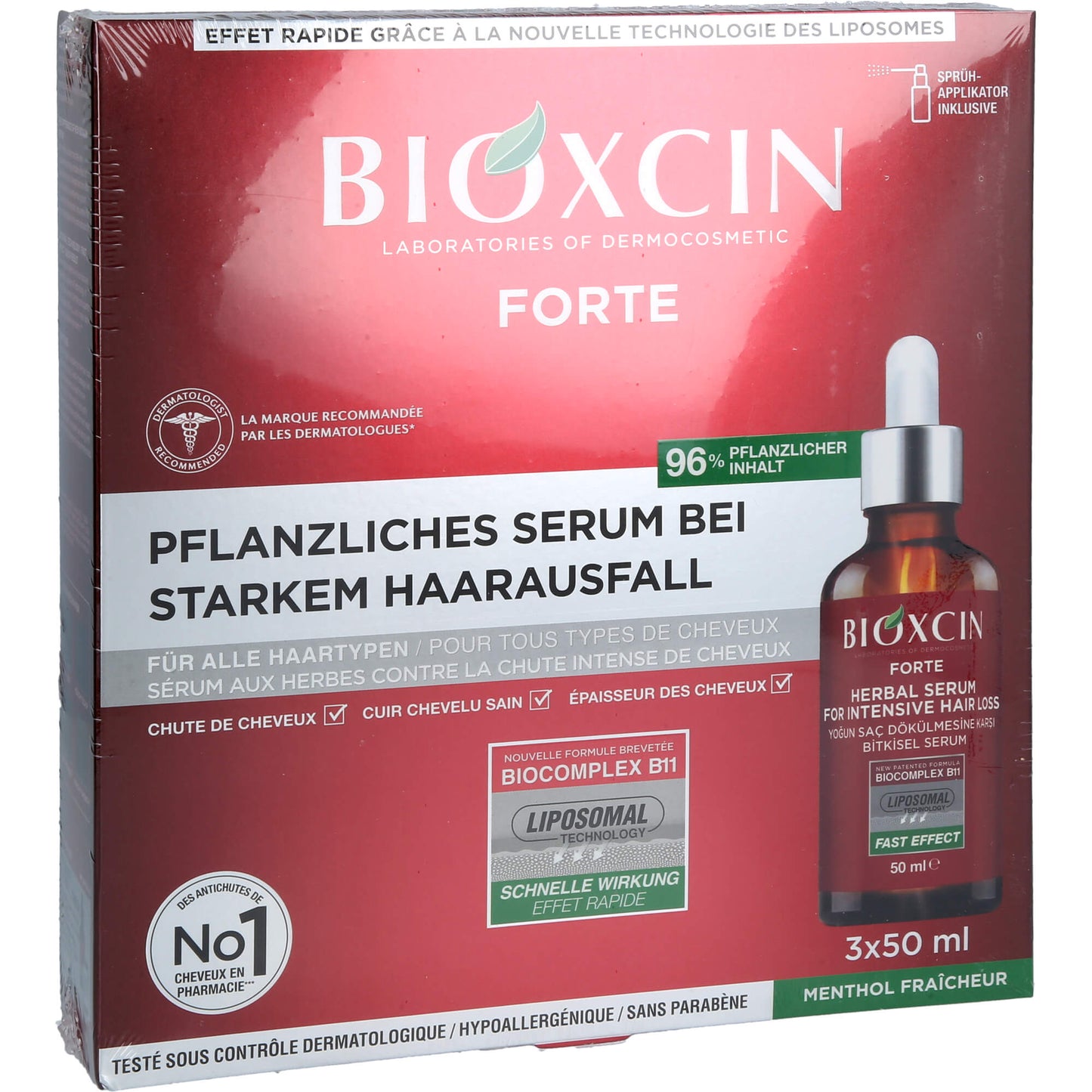 Hair loss BIOXCIN DG Forte Serum LP
