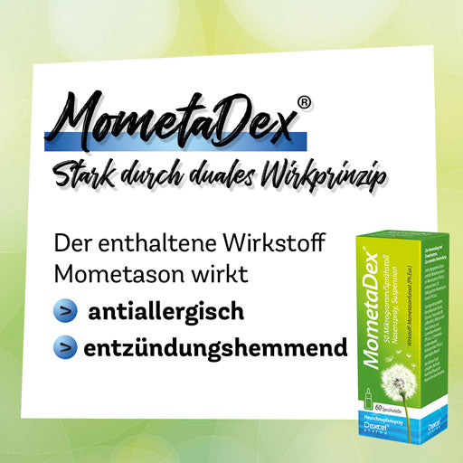 Hay fever MOMETADEX 50 µg nasal spray suspension 140 sprays