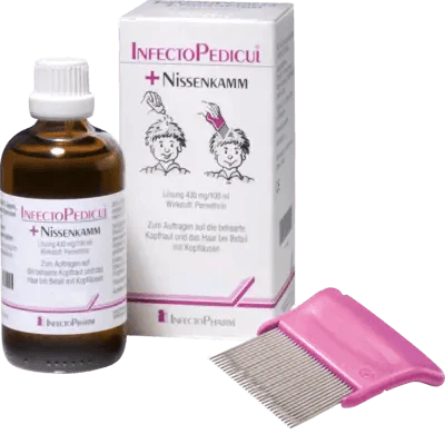 Head lice treatment+ nit comb, INFECTOPEDICUL solution UK
