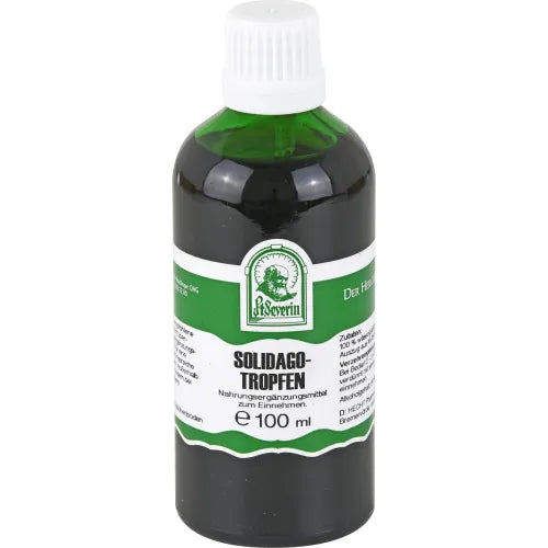 Hecht-Pharma Solidago Herbal Liquid Drops Bottle Supplement