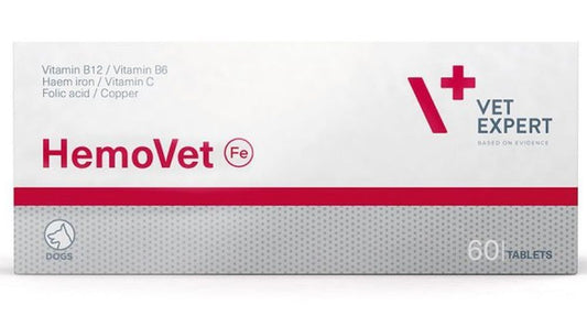 HemoVet Dog 67 mg Supportive preparation for dogs with symptoms of anemia UK