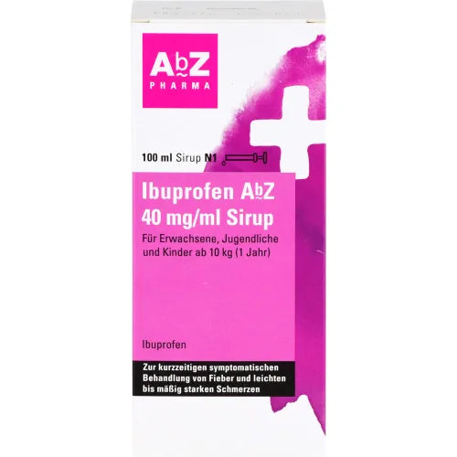 IBUPROFEN AbZ 40 mg-ml syrup 100 ml