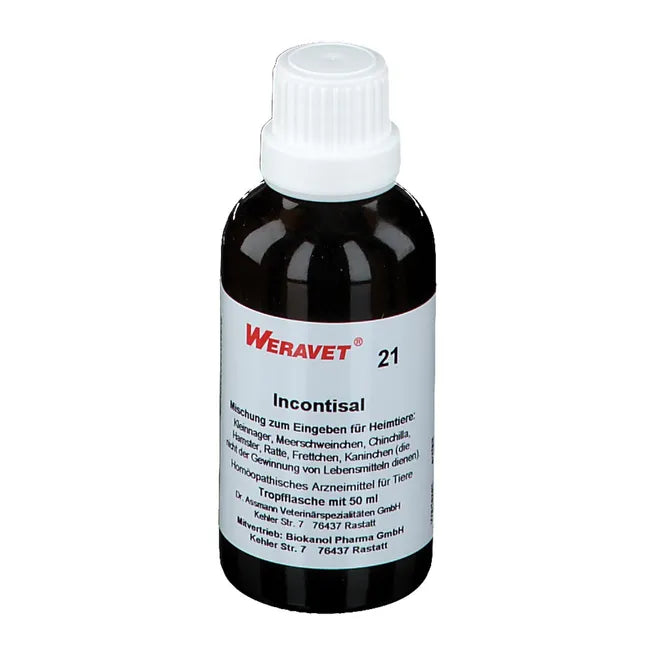 INCONTISAL 21 drops for pets 50 ml