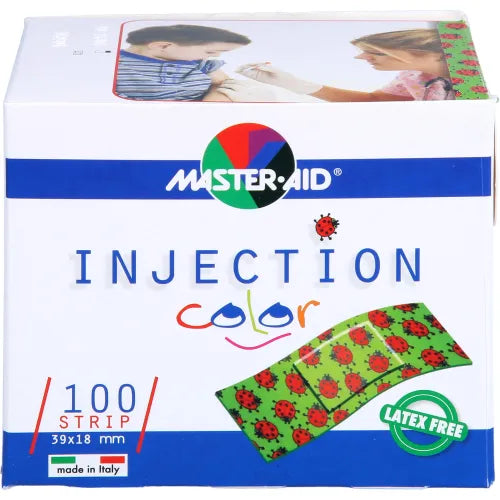 INJECTION strip color 18x39 mm children's plant beetle