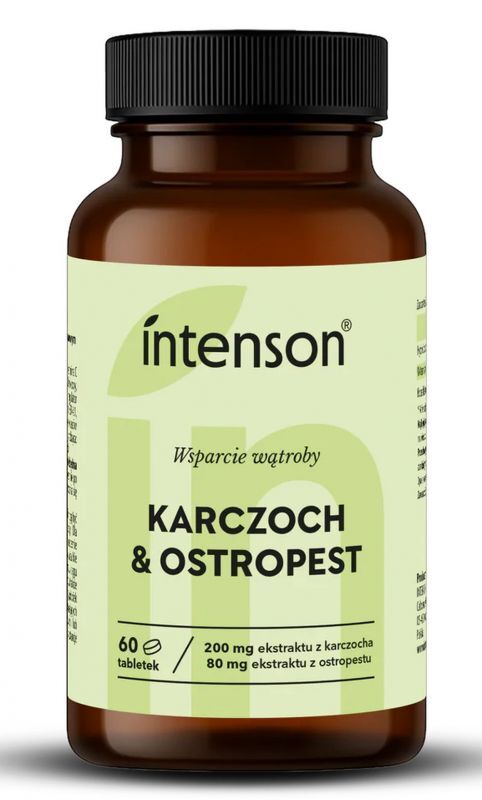 INTENSON Milk Thistle + Artichoke 60 tablets