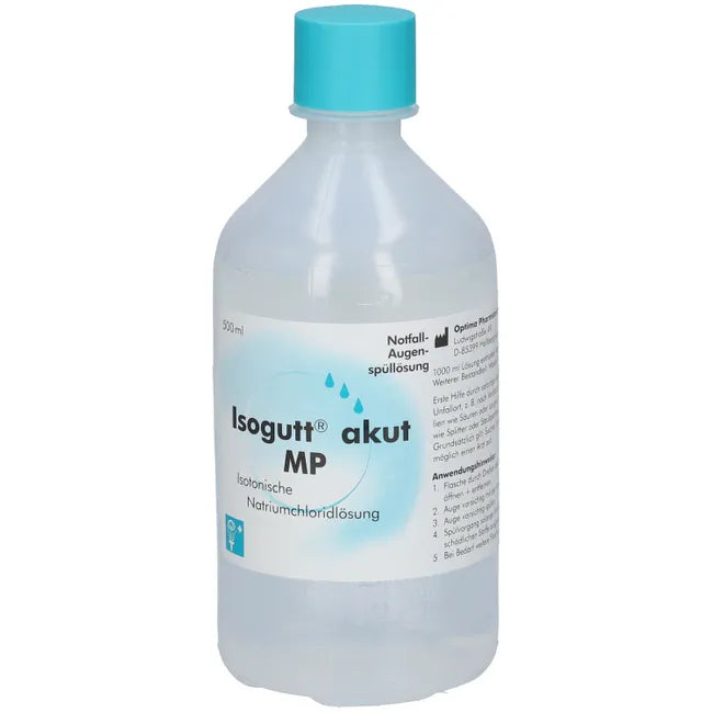 ISOGUTT akut MP eye wash solution UK