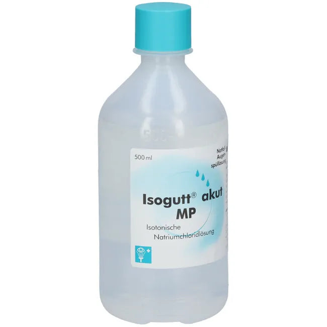 ISOGUTT akut MP eye wash solution UK