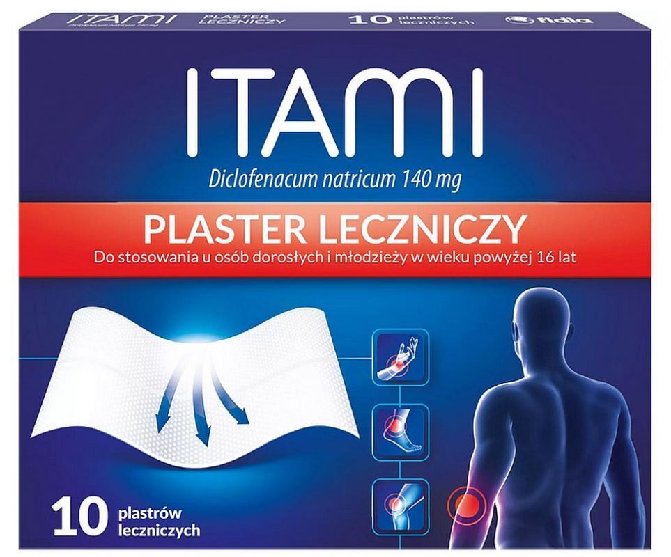 ITAMI Medical patches 140mg x 10
