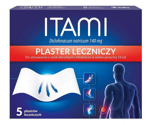 ITAMI Medical patches 140mg x 5 pieces