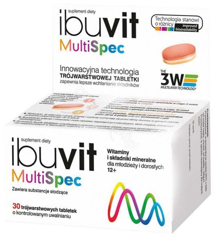 Ibuvit MultiSpec x 30 tablets