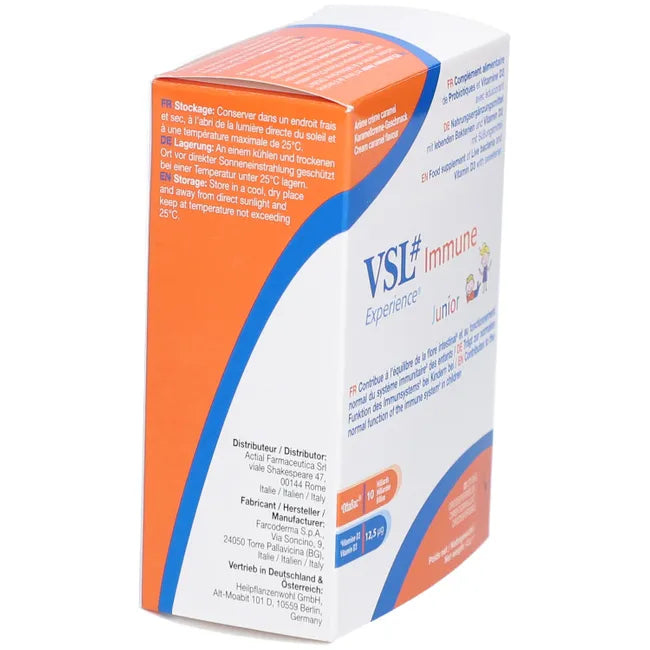 Immune Junior - Dietary supplement with probiotics & vitamin D3