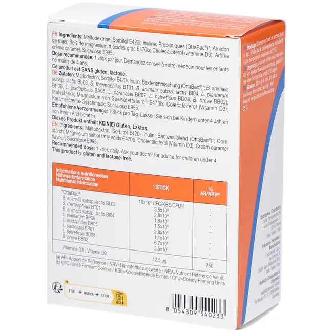 Immune Junior - Dietary supplement with probiotics & vitamin D3