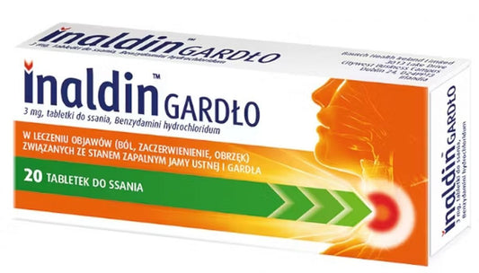 Inaldin Throat 3 mg 20 lozenges