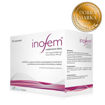 Inofem x 30 sachets, hormone imbalance in women, Mio-inositol, folic acid