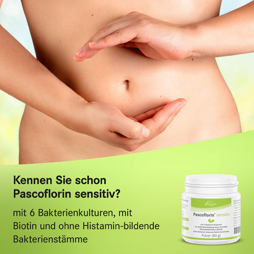 Intestinal lining (biotin) PASCOFLORIN sensitive powder